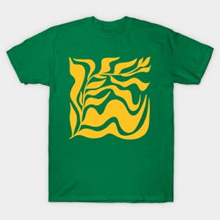 Bold minimal leafs T-Shirt